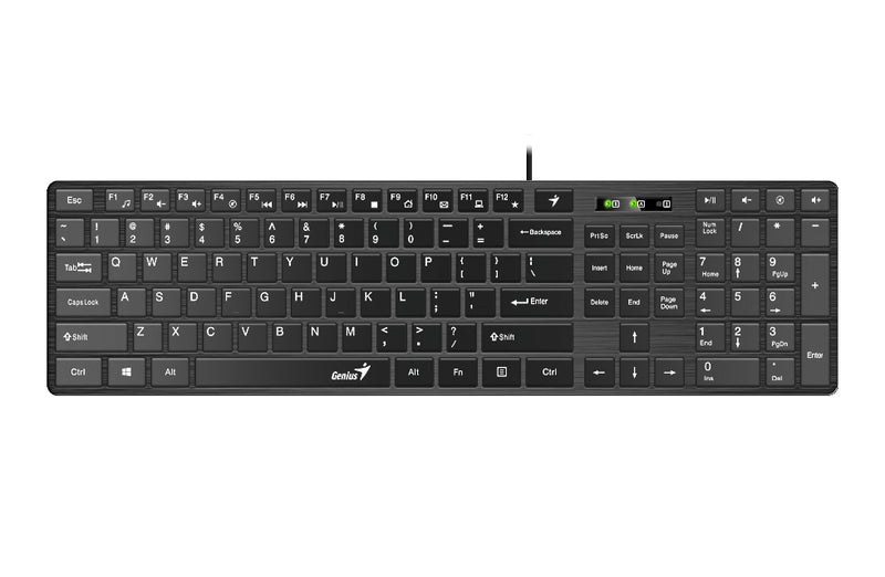 TECLADO KB-126 BLACK USB