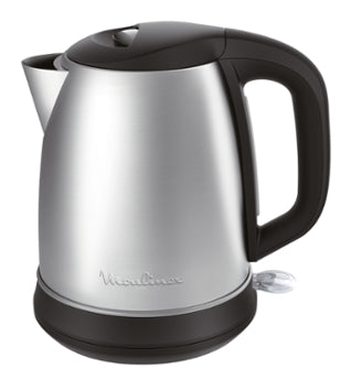 Moulinex BY550D10 chaleira elétrica 1,7 l 2400 W Preto, Aço inoxi