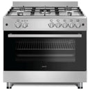 JUNEX FOGAO 90X60CM 5GAS (1WOK) BUT FORNO MAXI 109LT INOX