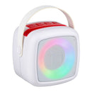 KARAOKE SET MINI SEM FIOS + 2 MICROFONES, RGB, 10 W, CORES SORTID