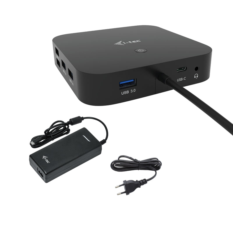 i-tec C31HDMIDPDOCKPD100 base & duplicador de portas Com fios USB