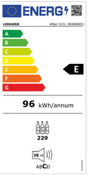 GARRAFEIRA 229 GARRAFAS LIEBHERR WSBLI 5231