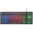 TECLADO GAMING SEMIMECÁNICO MARS GAMING MK023 NEGRO