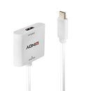 Lindy 43339 adaptador de cabo de vídeo 0,1 m USB Type-C HDMI Bran
