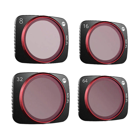 CONJUNTO DE 4 FILTROS ND-PL 8163264 PGYTECH PARA DJI AIR 2S (P-16