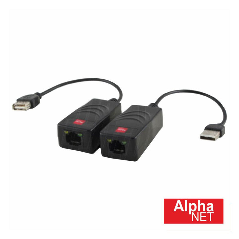 CABO ADAPTADOR EXTENSÃO USB  RJ45 50M ALPHANET