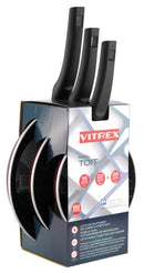 LOTE SARTENES MAGEFESA TOIT RED 18-22-26CM