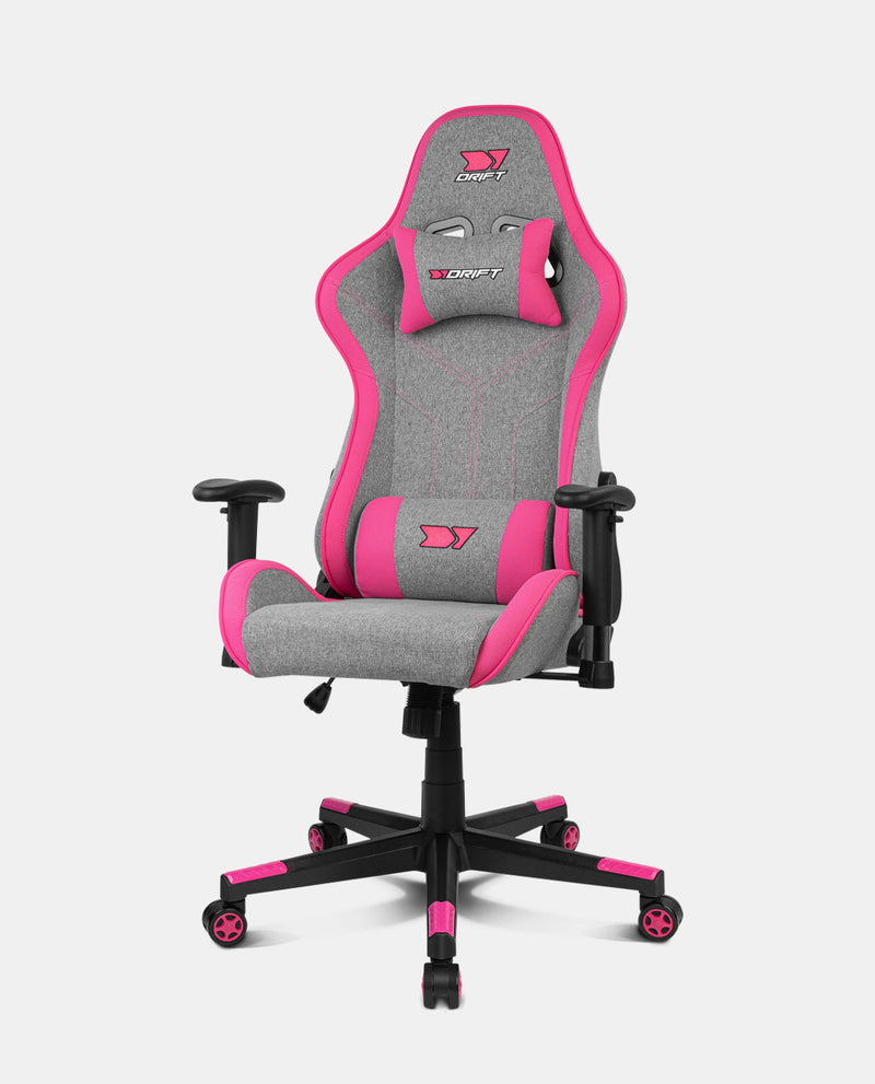 SILLA GAMING DRIFT DR90 PRO GRIS ROSA