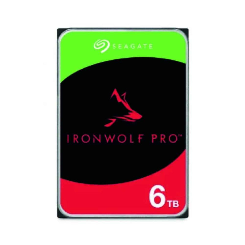 DISCO RIGIDO 3.5 6TB SEAGATE IRONWOLF PRO 256MB SATA 6GBS 72RP