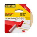 FITA DUPLA FACE PARA TAPETE E VINIS, EXTRA FORTE, 20 M X 50 MM