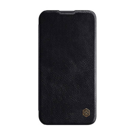 CAPA NILLKIN QIN PRO LEATHER PARA IPHONE 14 PRO (PRETO)