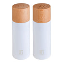 SALERO E PIMENTEIRO, NATURALLY, BRANCO DE MADEIRA FAIA/SERINGUEIR
