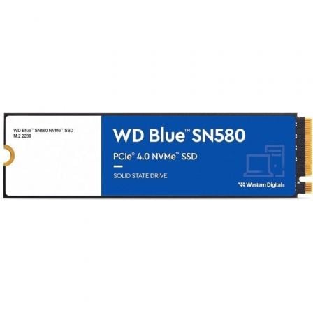 DISCO SSD WESTERN DIGITAL WD BLUE SN580 500GB M.2 2280 PCIE