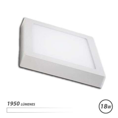 ELBAT DOWNLIGHT DE PARED LED 18W 1950LM - FORMA CUADRADA 225MM -