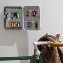 ARMÁRIO PARA 20 CHAVES COM GANCHOS FIXOS, 160 X 60 X 200 MM