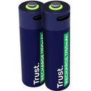 PACK DE 2 PILAS AA TRUST 25584 RECARGABLES