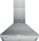 Indesit IHPC 6.5 LM X exaustor para cozinha Montado na parede Aço