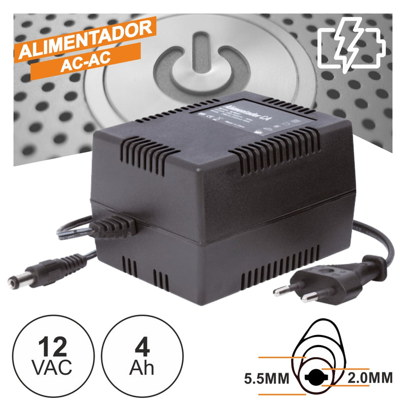 ALIMENTADOR AC-AC 12V 4A