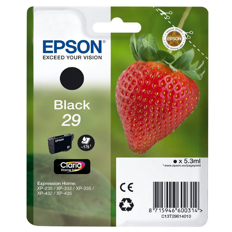 Epson Strawberry C13T29814012 tinteiro 1 unidade(s) Original Rend