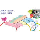 KIT 7 GIZES XL 19X4X4CM TOPWRITE KIDS