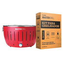 GRELHADOR FLAMA + KIT MASTER - 40066FL