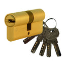 CILINDRO DE SEGURANÇA MULTIPONTO SERIE C2, LINGUETA CURTA 32+32MM