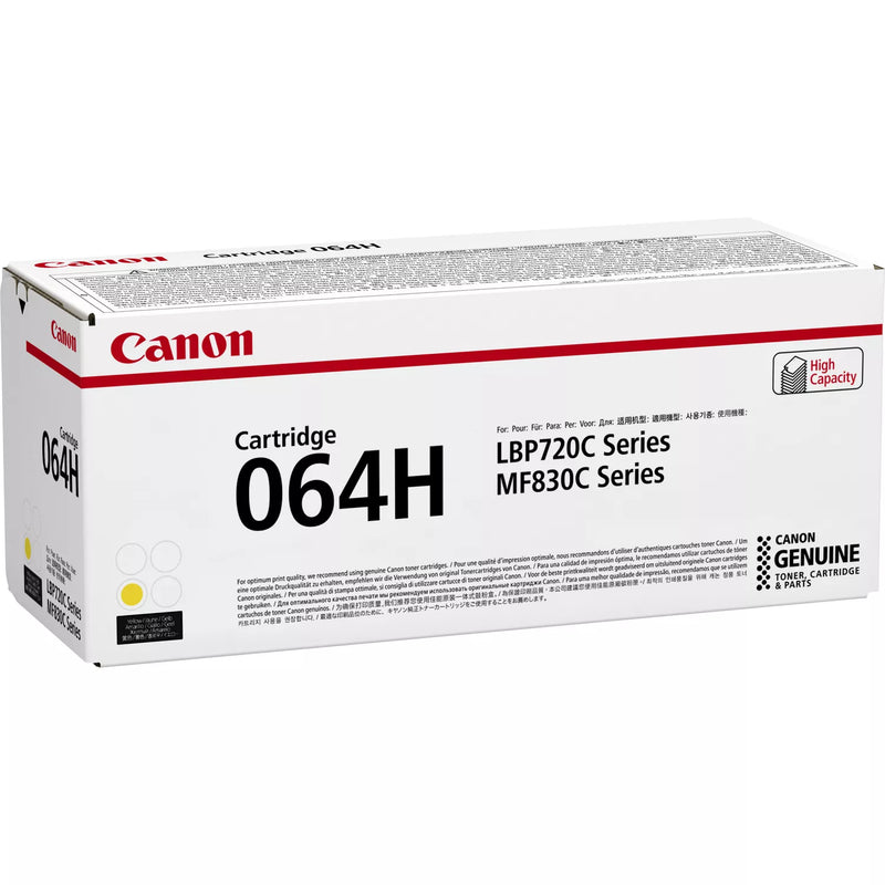 Canon 064H toner 1 unidade(s) Original Amarelo