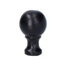 PUXADOR BOLA 18MM H° PRETO EDM