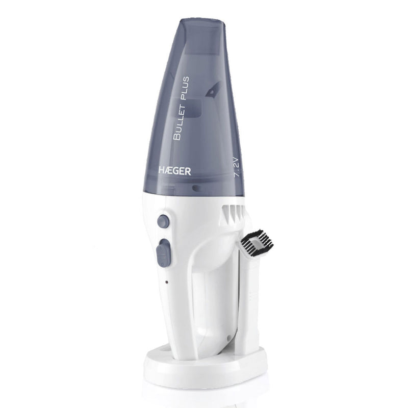 ASPIRADOR HAEGER MINI 7,2V BULLET PLUS CINZA