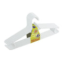 CONJUNTO 6 CABIDES DUPLOS GROSSOS COR BRANCO HIDALGO