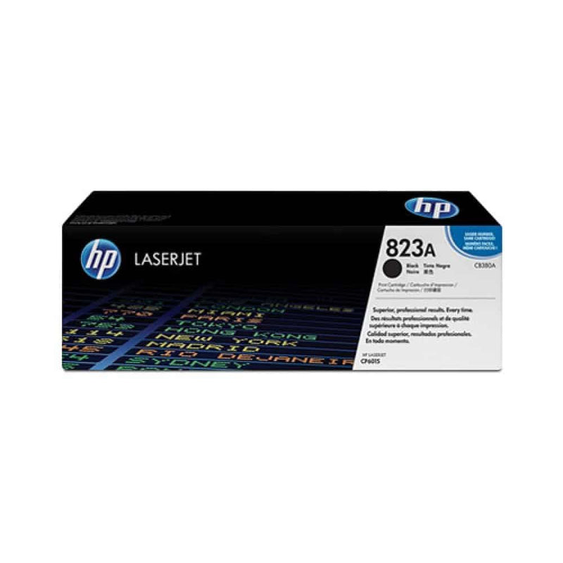 HP COLOR LASERJET CB380A BLACK PRINT CARTRIDGE WITH COLORSPHERE T