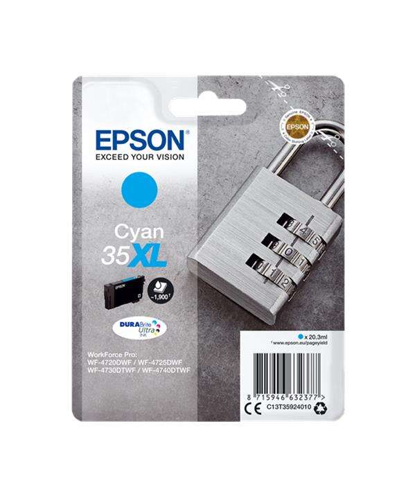 TINTEIRO EPSON CYAN SERIE 35XL C13T35924010