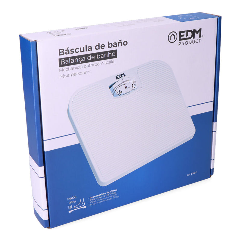 BALANÇA PARA CASA DE BANHO MECÂNICA MAX. 130KG EDM