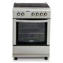 FOGÃO HAEGER  4 ZONAS VITROCERÂMICA FORNO 64LT 60X60CMS INOX