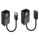 Lindy 43365 extensor de redes Recetor e transmissor de rede Preto
