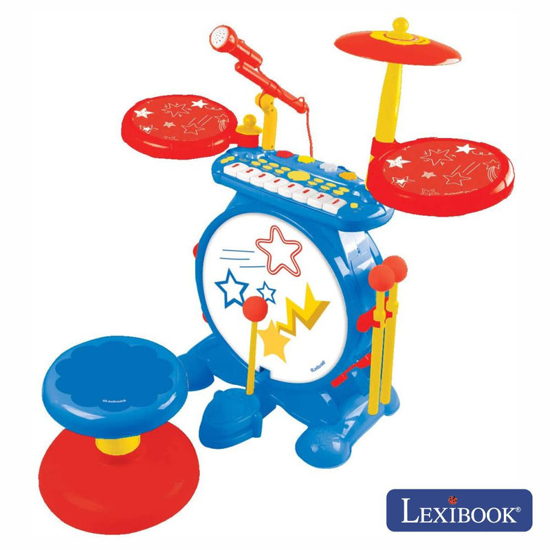 CONJUNTO MUSICAL ELETRÓNICO P CRIANÇAS LEXIBOOK