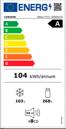 FRIGORÍFICO COMBINADO LIEBHERR CNSDA 5723