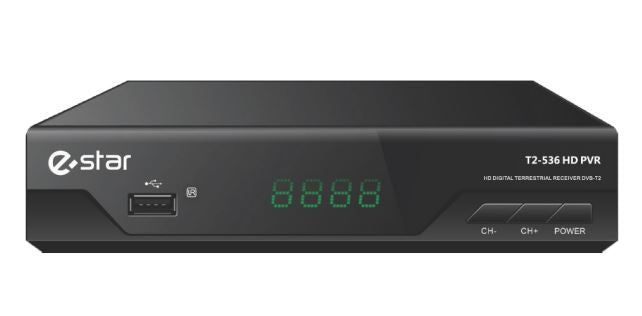 RECETOR TDT E_STAR -T2536HDPVR