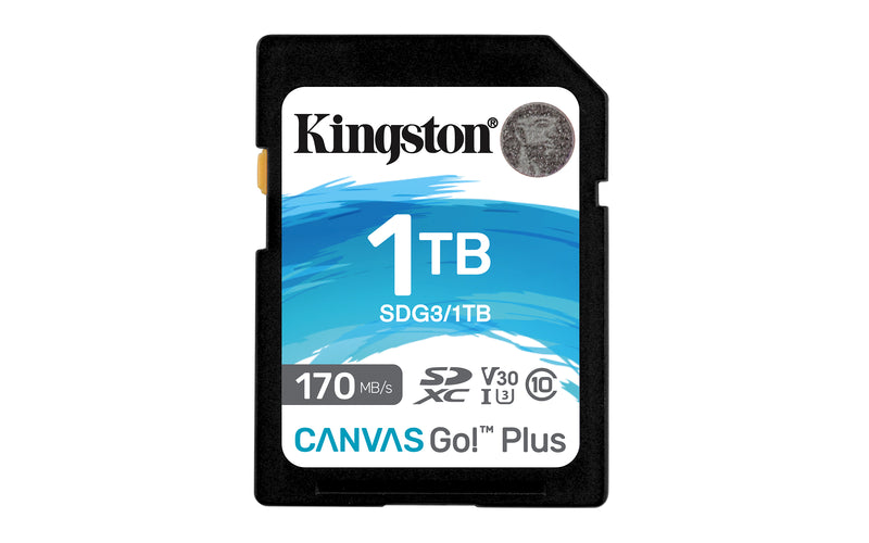 Kingston Technology Canvas Go! Plus 1 TB SD UHS-I Classe 10