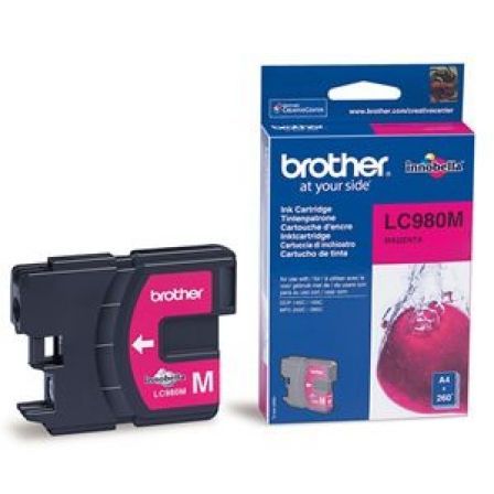 Brother LC-980M tinteiro 1 unidade(s) Original Magenta