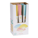 LEQUE DOBRÁVEL DE PAPEL E BAMBU, CORES SORTIDAS, Ø45 X 26,5 CM