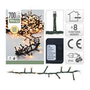 GRINALDA ´´TIPO ESPINHO´´ MULTIFUNÇÕES 700 LEDS BRANCO QUENTE I