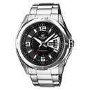RELOGIO ANALÓGICO CASIO EDIFICE CLASSIC EF-129D-1AVEF 49MM PRATA
