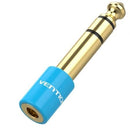 ADAPTADOR JACK VENTION VAB-S01-L JACK 6.5 MACHO - JACK 3.5 HEMBRA