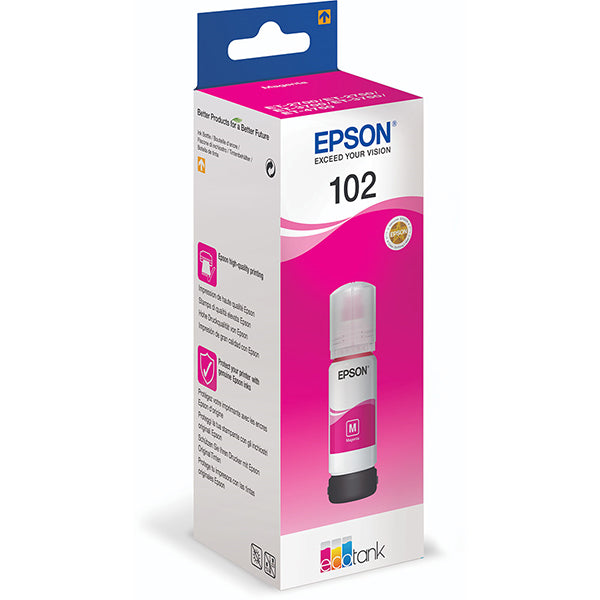 Epson 102 tinteiro 1 unidade(s) Original Magenta