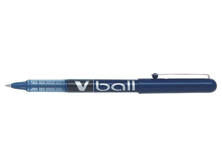 CANETA DE TINTA LIQUIDA PILOT V BALL 05 ROLLERBALL PONTA DE BOLA