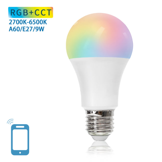 LAMPADA LED INTELEGENTE E27 9W A60 SMART WIFI 6500K 806LM