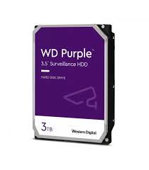 DISCO 3.5 3TB WD PURPLE 256MB SATA 6GBS 54RP SURVEILLANCE