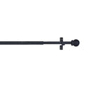 VARÃO PARA CORTINADO DECO ESFERA PRETO 120-215CM CINTACOR - STORP