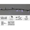 GRINALDA LED, 400 LEDS, 8 FUNÇÕES INTERMITENTE EM BRANCO FRIO, SO